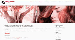 Desktop Screenshot of hairandbeauty-makolm.com